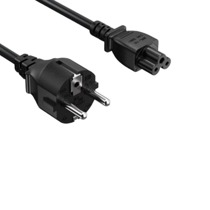 vention-zckbac-3-prong-power-cord-18m-cable-c5-connector-eu-plug