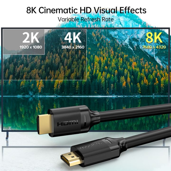 choetech-xhh03-8k60hz-hdmi-to-hdmi-2m-pvc-hdmi-kabeli-photo-4
