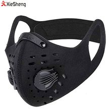 Product image of Xies Bicycle mask with activated carbon filter ველოსიპედის პირბადე ნახშირის ფილტრით