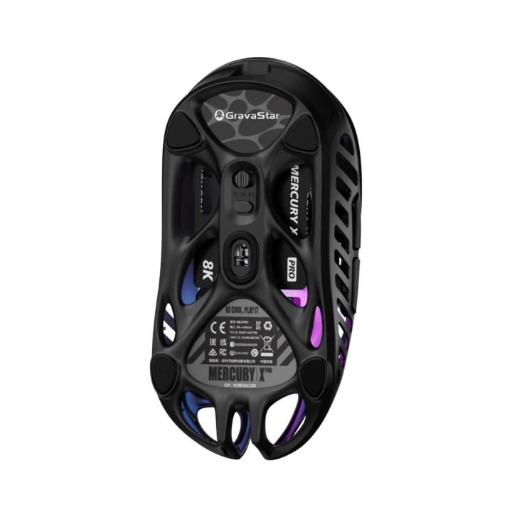 gravastar-mercury-x-wireless-gaming-mouse-model-gsxblk-galaxy-black-optical-sensor-dpi-na-usb-c-charging-24g-wireless-lightweigh-mausi-photo-2