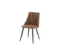 Product image of სკამი ზამშის SMEG SUEDE BROWN ყავისფერი 50.5x54.5x82.5 სმ