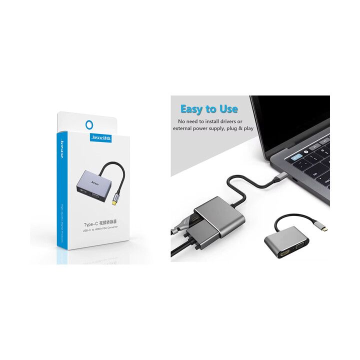 jasoz-h105-t-h105-type-c-to-hdmivga-adapter-4k-gadamqvani