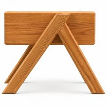 Product image of ხელნაკეთი ფიჭვის ხის ტუმბო – Japandi / Minimal სტილი