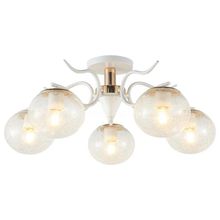 Product image of BELLA MITA 6410-5 5 ნათურით E27 თეთრი ჭაღი ჭერის სანათი