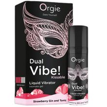 Product image of Orgie Dual Vibe! თხევადი ვიბრატორი ლიმონის ჯინ-ტონიკი