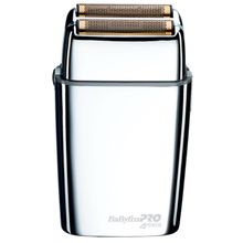 Product image of DOUBLE FOIL METAL SHAVER FXFS2E უსადენო ბადისებრი წვერსაპარსი