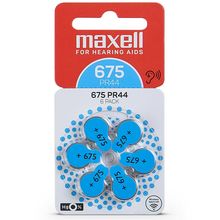 Product image of MAXELL 675 სმენის აპარატის ელემენტები