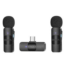 Product image of BOYA BY-V20 Black უსადენო მიკროფონი