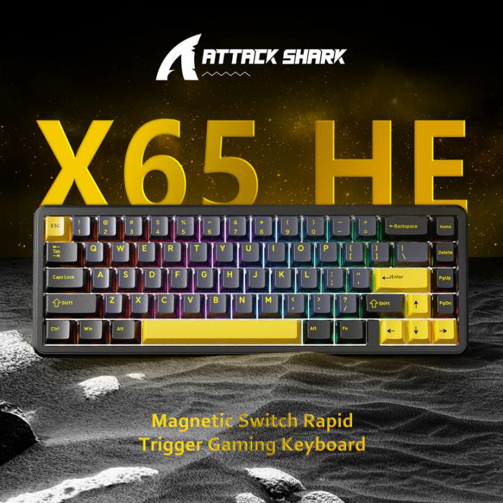 attack-shark-keyboard-magnetic-x65-he-8khz-gaming-klaviatura-photo-2