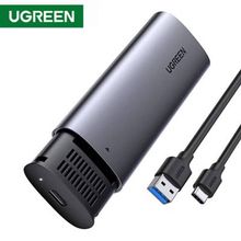 Product image of მყარი დისკის ქეისი UGREEN (10903) M.2 SATA NGFF SSD Enclosure, Aluminum USB 3.1 Gen 2 to B-Key 6Gbps with External UASP Solid State Drive Enclosure