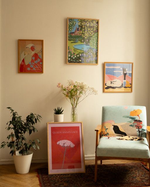 posteri-charchoti-in-the-garden-a3-photo-4