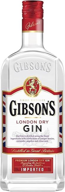 Product image of GIBSONS GIN London Dry 40° 700მლ