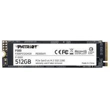 Product image of PATRIOT P300P512GM28 SATA SSD 512GB მყარი დისკი