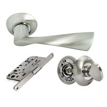 Product image of Rucetti სახელურის კომპლექტი სანტექნიკური RAP 1-WC SN nicke