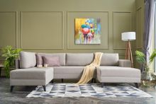 Product image of Efsun, კუთხის დივან-საწოლი, კრემისფერი, 300 x 202 x 78 სმ