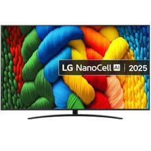 Product image of LG 86NANO81A6A.AMCN 86" 4K UHD Smart ტელევიზორი