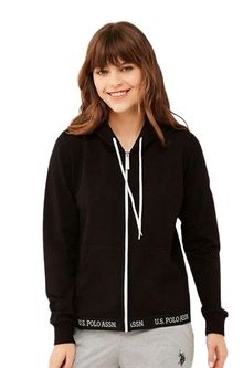 Product image of U.S. Polo Assn. 16599 ქურთუკი ჰუდი ელვა შესაკრავით (ლურჯი)