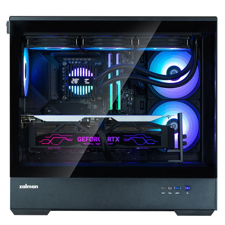 qeisi-zalman-p30blackv2-computer-case-mini-tower-micro-atx-mini-atx-1x-usb30-1xtype-c-black-photo-2