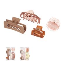 Product image of Basic Style Hair Claw Clips 4ც თმის სამაგრი