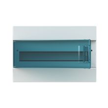 Product image of მოდულური მოწყობილობების სამონტაჟო ყუთი ABB თეთრი გამჭირვალე IP41