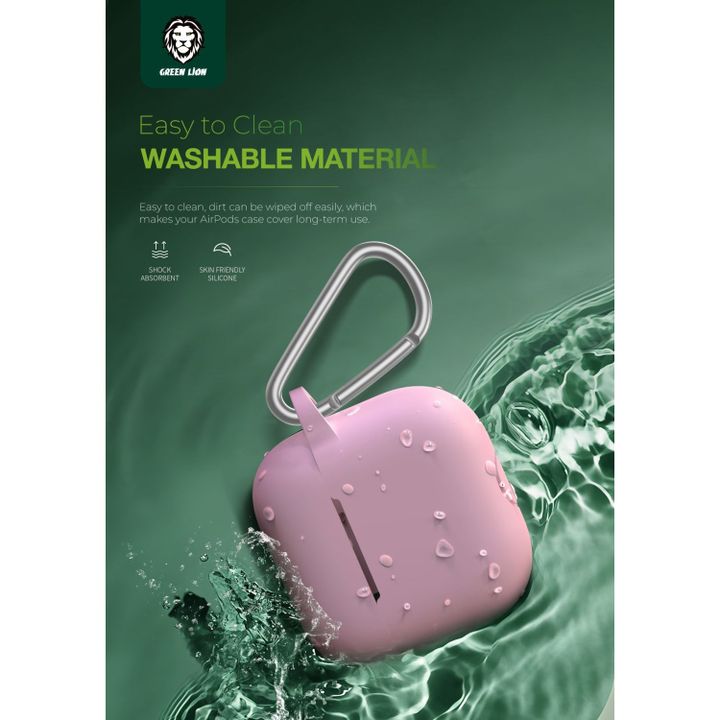 green-lion-berlin-series-silicone-case-for-airpods-4-pink-qursasmenis-qeisi-photo-2