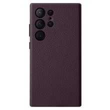 Product image of Mobile Phone Case/ MELKCO For Samsung Galaxy S25 Ultra Case Genuine Cow Leather + PC Anti Drop Phone Back Cover - Black