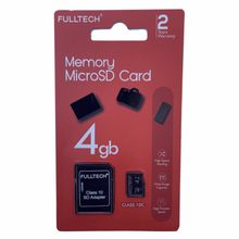 Product image of FULLTECH MICROSD CARD 4GB მეხსიერების ბარათი