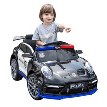 Product image of Piccola Toys Police Porsche პოლიციის ელექტრო მანქანა