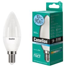 Product image of CAMELION LED10-C35/845/E14 LED ნათურა  