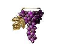 Product image of ბროში ყურძნის მტევანი "საფერავი"