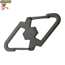 Product image of Stainless Steel carabiner with bottle opener