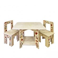 Product image of კომპლექტი მაგიდა და 2 სკამი ენკი-ბენკი