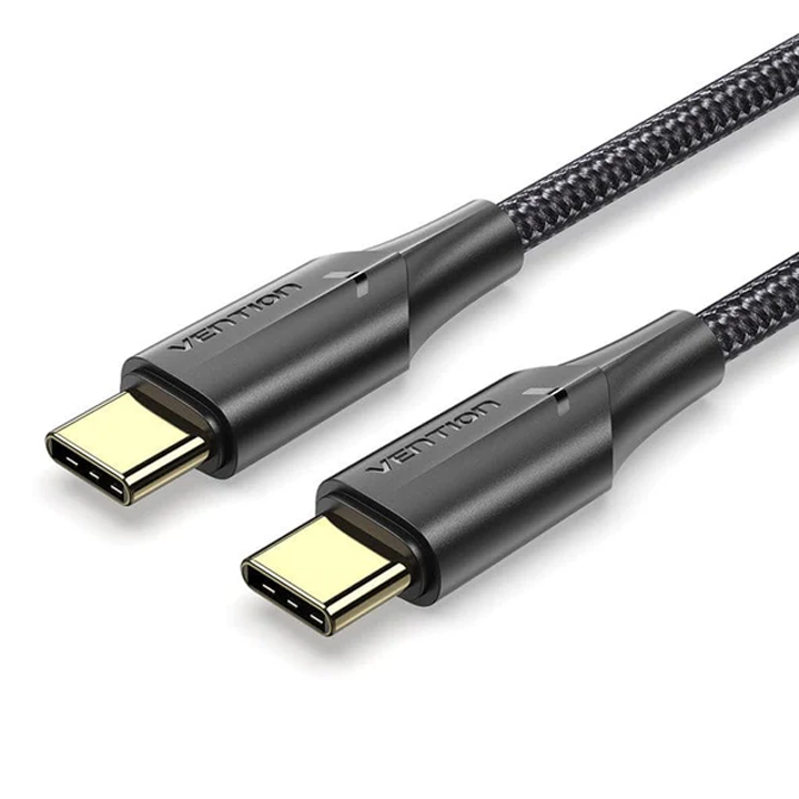 vention-taubd-nylon-braided-usb-20-c-male-to-c-male-3a-mobiluris-kabeli-05m
