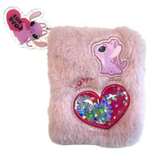 Product image of Disney Stitch Collection Angel Plush Hardcover Book with Glitter ბლოკნოტი
