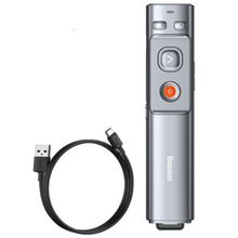 Product image of Baseus Orange Dot Wireless Presenter with Red Laser WKCD000013 პრეზენტერი
