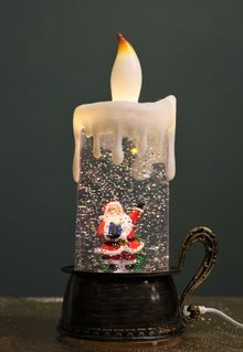 Product image of საახალწლო სანთელი მუსიკალური/განათებით 13*10.3*25სმ