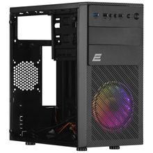 Product image of ქეისი 2E 2E-RD850 Computer Case Basis Micro ATX, Mini ITX, 2xUSB2.0, USB3.0, Black