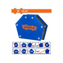 Product image of WADFOW WMC2604 მაგნიტური დამჭერი შედუღებისთვის 30°,45°,60°,75°,90°,105°,120°,135°,150°