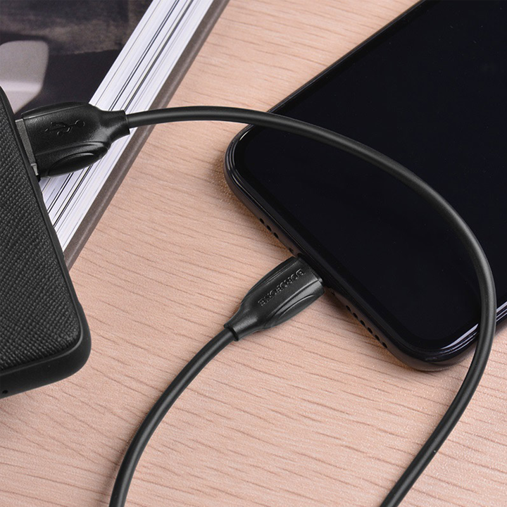 borofone-bx19-benefit-charging-data-cable-for-lightning-black-photo-3