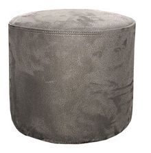 Product image of პუფი მრგვალი ალკანტარა ნაცრისფერი