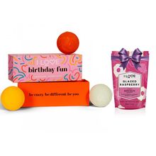 Product image of I Love Special Moments Birthday Fun Fizzers აბაზანის ბურთების ნაკრები + აბაზანის მარილი საჩუქრად