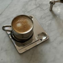 Product image of METAL ACCENTS ყავის ჭიქა თეფშით და კოვზით