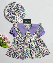 Product image of TEK•STYLE კაბა + ბერეტი