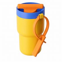 Product image of twist tumbler (yellow blue) თერმოსი 530მლ