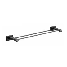 Product image of პირსახოცის გადასაკიდი 600მმ ორმაგი Gappo G0709-9 Grey