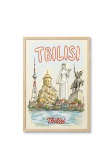 Product image of THE MOODY POSTER პოსტერი "თბილისი"