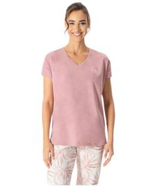 Product image of U.S. Polo Assn. 17026 ქალის პიჟამის ორეული შარვლით (ვარდისფერი)