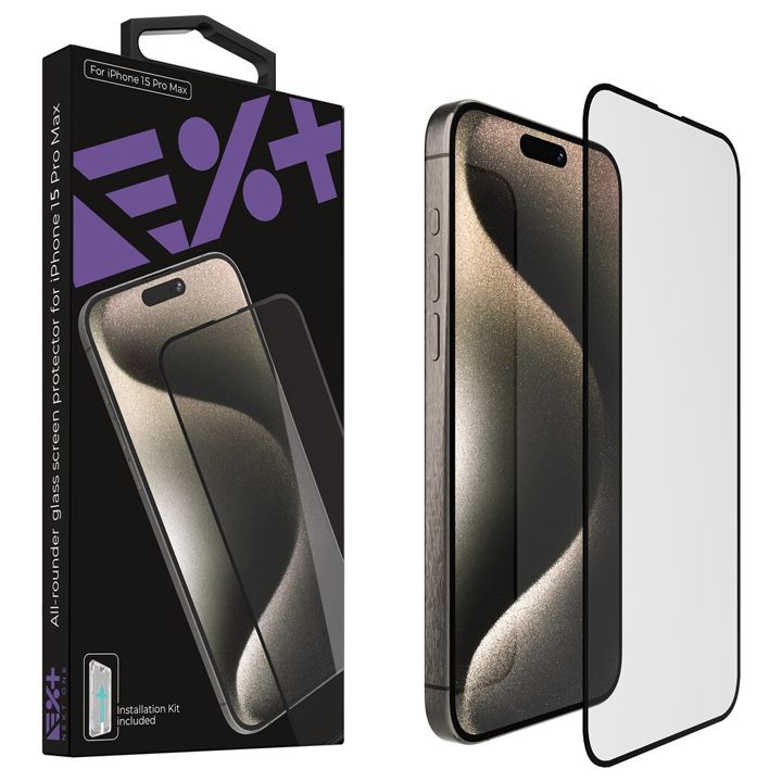 next-one-wasteless-all-rounder-glass-screen-protector-for-iphone-15-ekranis-damtsavi-photo-2
