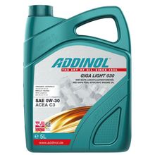 Product image of ADDINOL GIGA LIGHT 030 5ლ ძრავის ზეთი