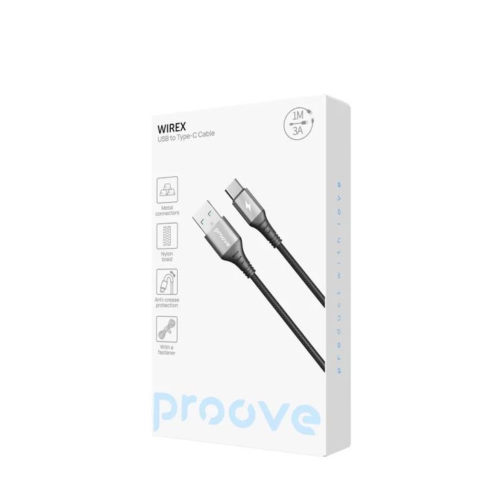 cable-proove-wirex-usb-to-type-c-3a-1m-black-photo-2